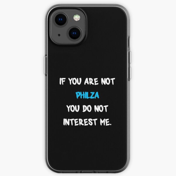 If you are not - Philza iPhone Soft Case RB1111 product Offical Philza Merch
