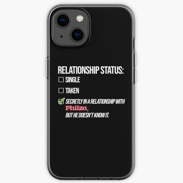 Relationship with Philza iPhone Soft Case RB1111 product Offical Philza Merch