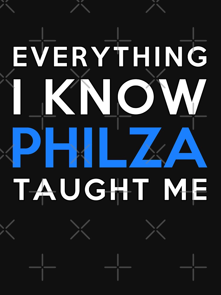 Philza T-Shirts - Everything i know - Philza Classic T-Shirt RB1111 ...