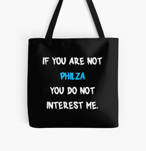 If you are not - Philza All Over Print Tote Bag RB1111 product Offical Philza Merch