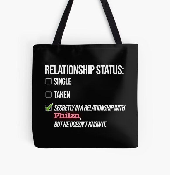 Relationship with Philza All Over Print Tote Bag RB1111 product Offical Philza Merch