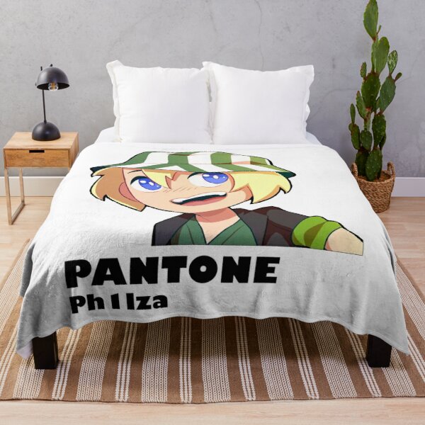Graphic Philzas Playing Video Games Pantone Throw Blanket RB1111 product Offical Philza Merch