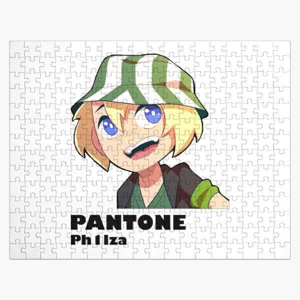 Graphic Philzas Playing Video Games Pantone Jigsaw Puzzle RB1111 product Offical Philza Merch