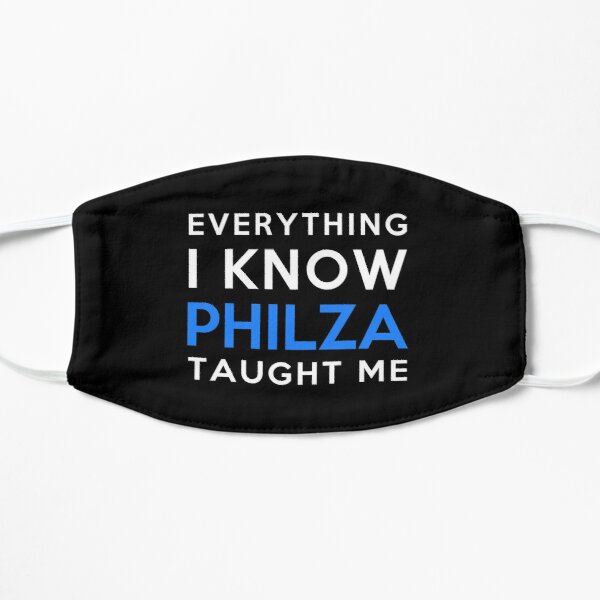 Everything i know - Philza Flat Mask RB1111 product Offical Philza Merch