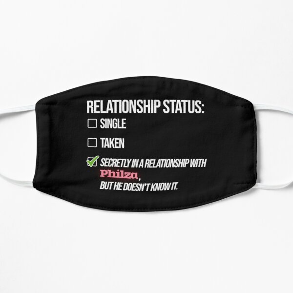 Relationship with Philza Flat Mask RB1111 product Offical Philza Merch
