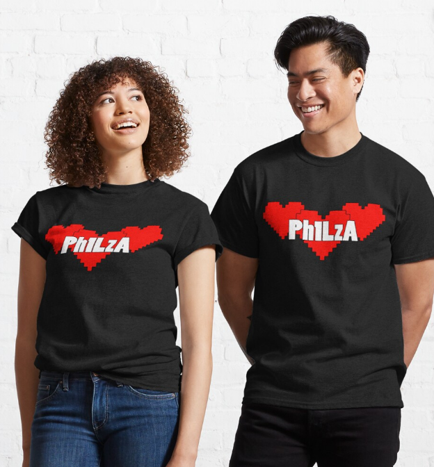 philza-t-shirts-philzas-playing-games-vaporware-classic-t-shirt