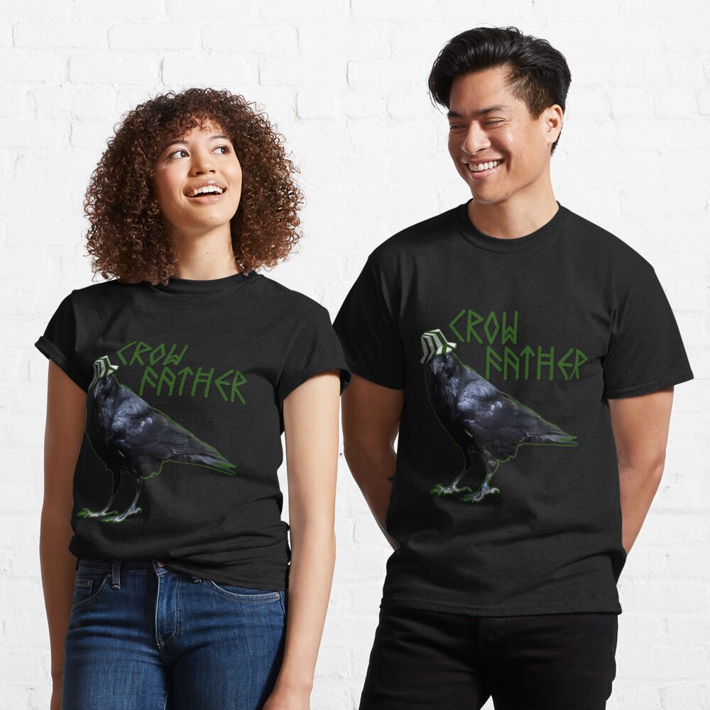 philza-t-shirts-philza-realistic-crow-father-classic-t-shirt